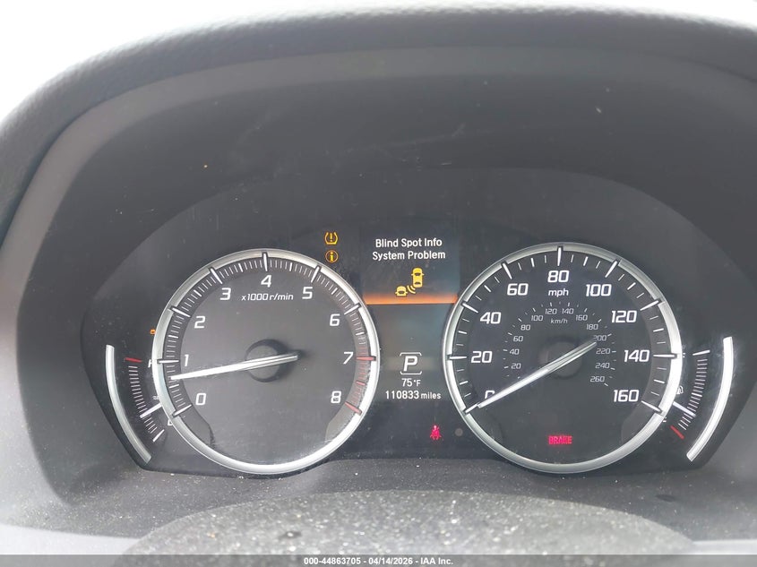 2016 Acura Mdx Technology Acurawatch Plus Packages/Technology Package VIN: 5FRYD4H45GB048786 Lot: 44863705