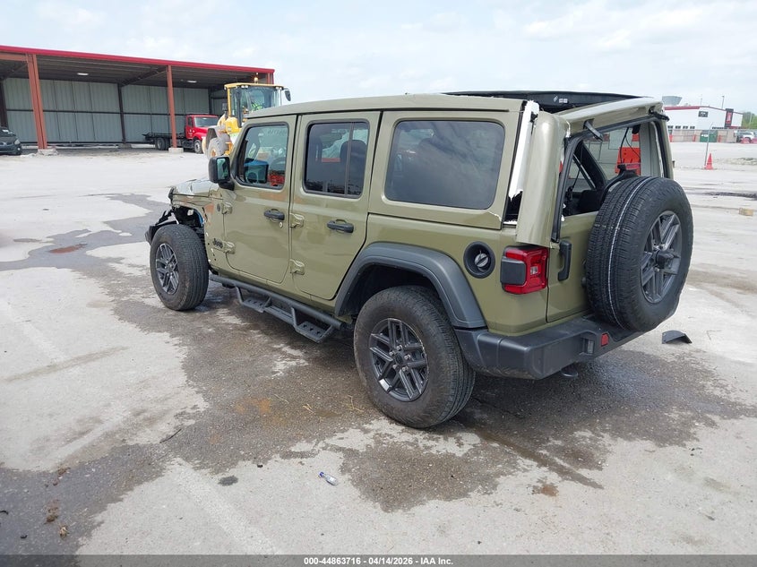 2025 JEEP WRANGLER VIN: 1C4PJXDG0SW643203