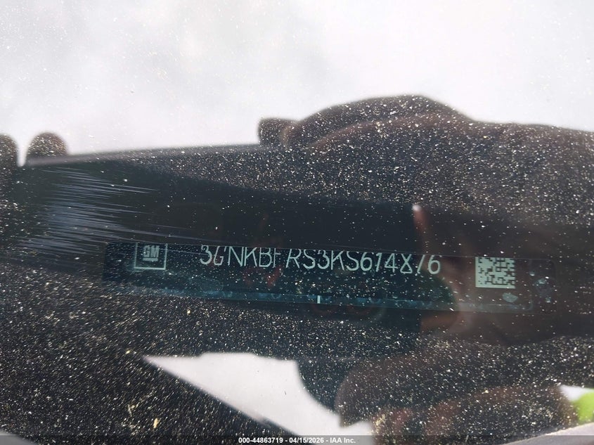 2019 Chevrolet Blazer Premier VIN: 3GNKBFRS3KS614876 Lot: 44863719