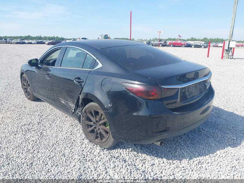 2017 Mazda 6 2.5 Azda6 Sport Black Lot 111044863731 Vin JM1GL1U50H1118024