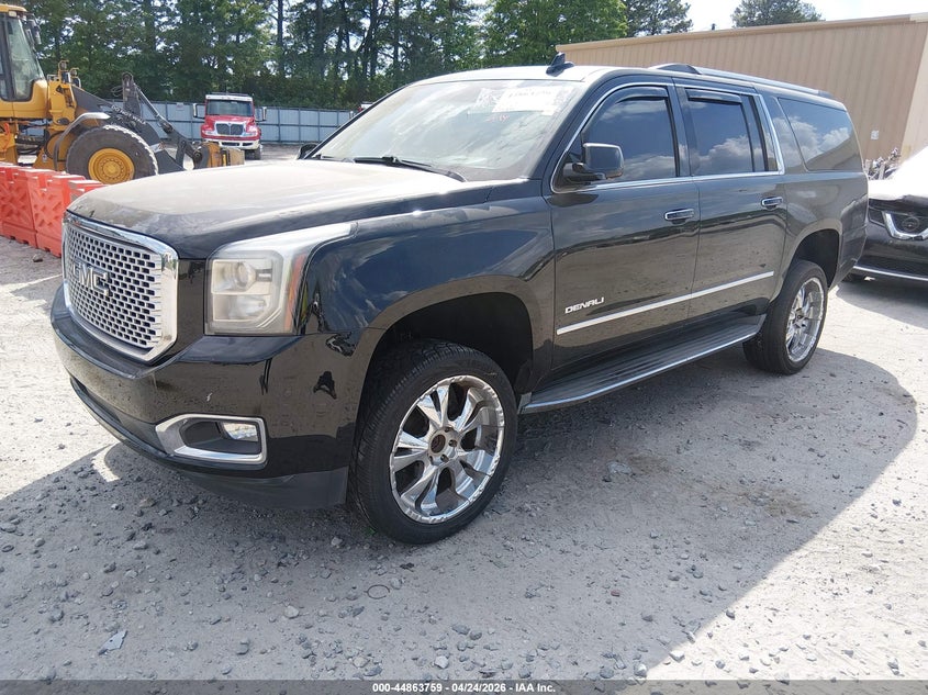 Vin: 1gks2jkj8fr552286, lot: 45361070, gmc yukon xl 1500 denali 20152