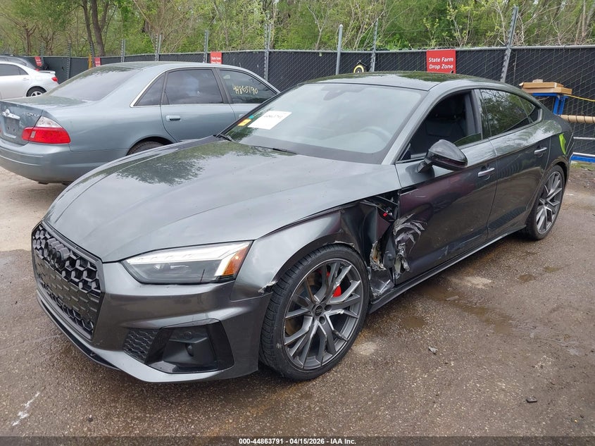 Vin: waufacf55sa005085, lot: 45361102, audi a5 sportback premium plus 45 tfsi s line quattro s tronic 20252
