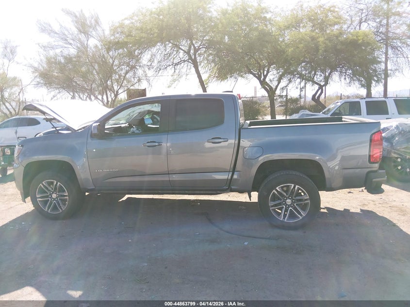 2021 Chevrolet Colorado 2Wd Short Box Wt VIN: 1GCGSBEN8M1264480 Lot: 44863799