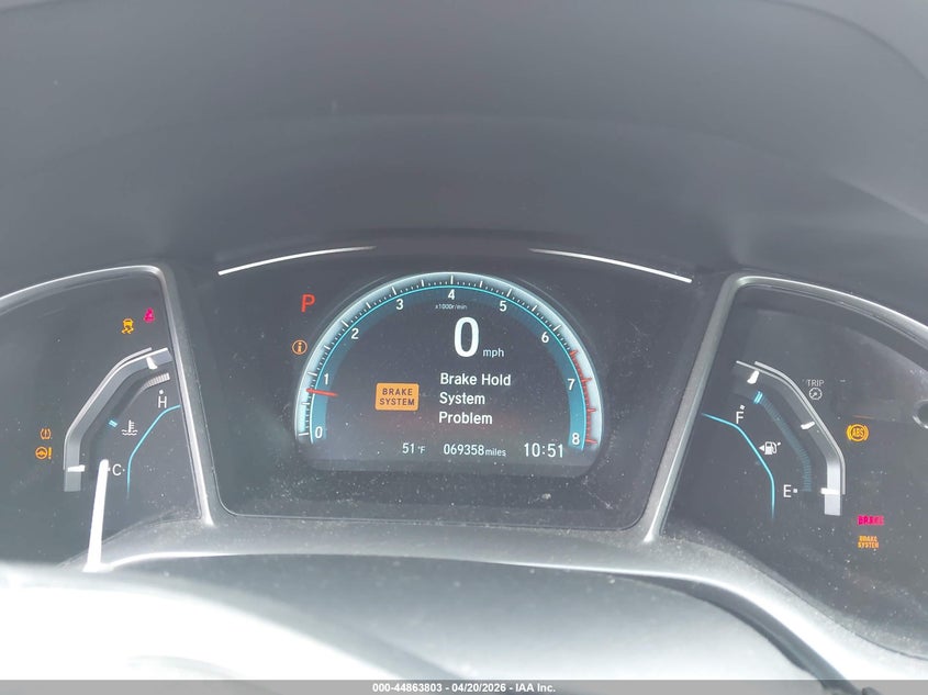 2016 HONDA CIVIC auction photo 7