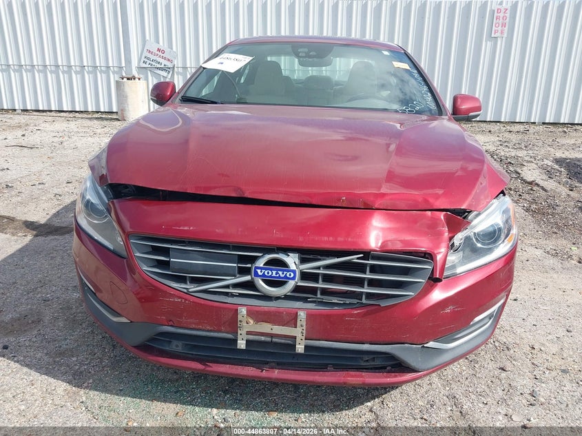 2016 Volvo S60 T6 Drive-E Platinum VIN: YV149MFM2G2395820 Lot: 44863807