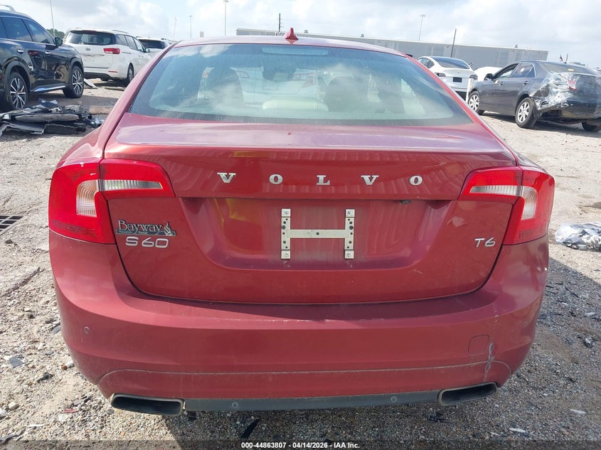 2016 Volvo S60 T6 Drive-E Platinum VIN: YV149MFM2G2395820 Lot: 44863807