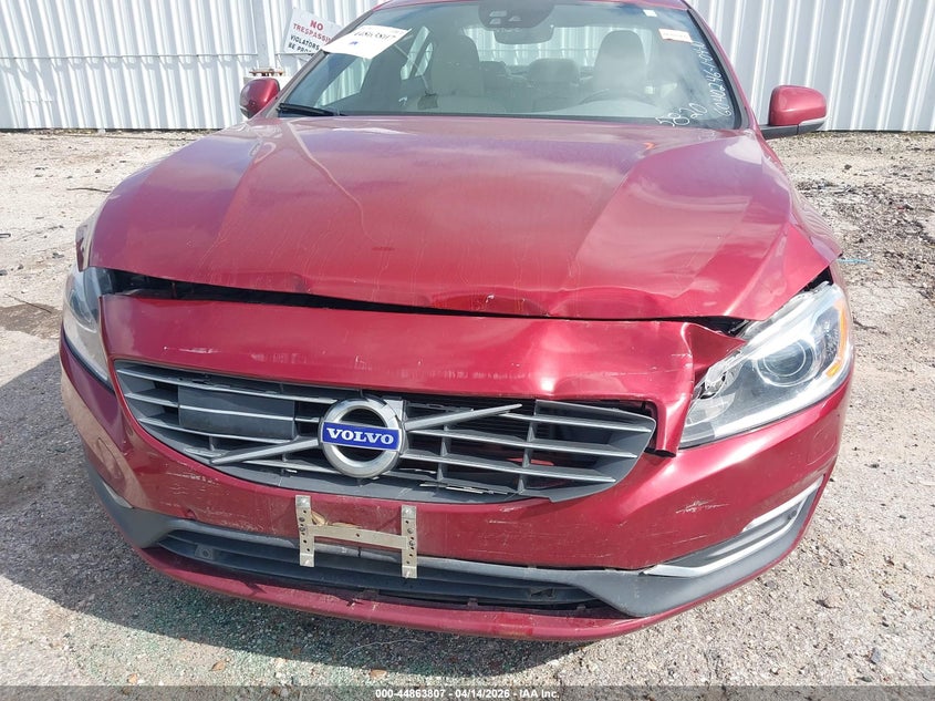2016 Volvo S60 T6 Drive-E Platinum VIN: YV149MFM2G2395820 Lot: 44863807