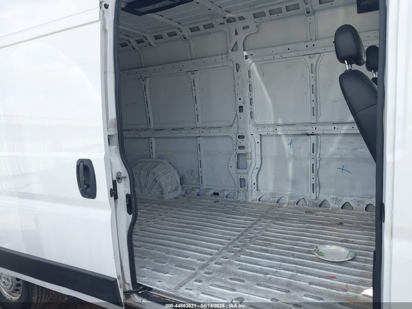 2025 Ram Promaster 2500 Tradesman High Roof 159 Wb W/Pass Seat VIN: 3C6LRVDG7SE513836 Lot: 44863821