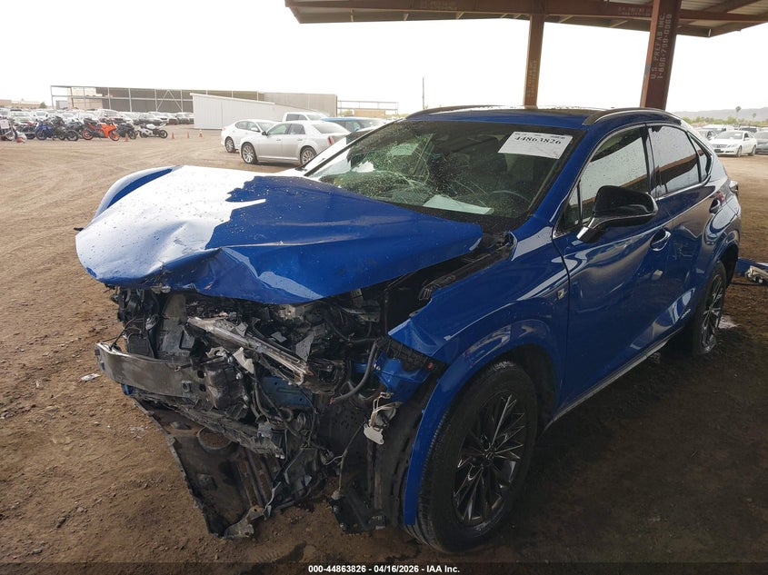2021 Lexus Nx 2.5 Nx 300H F Sport Black Line blue Lot 111044863826 Vin JTJSJRDZ9M2155365