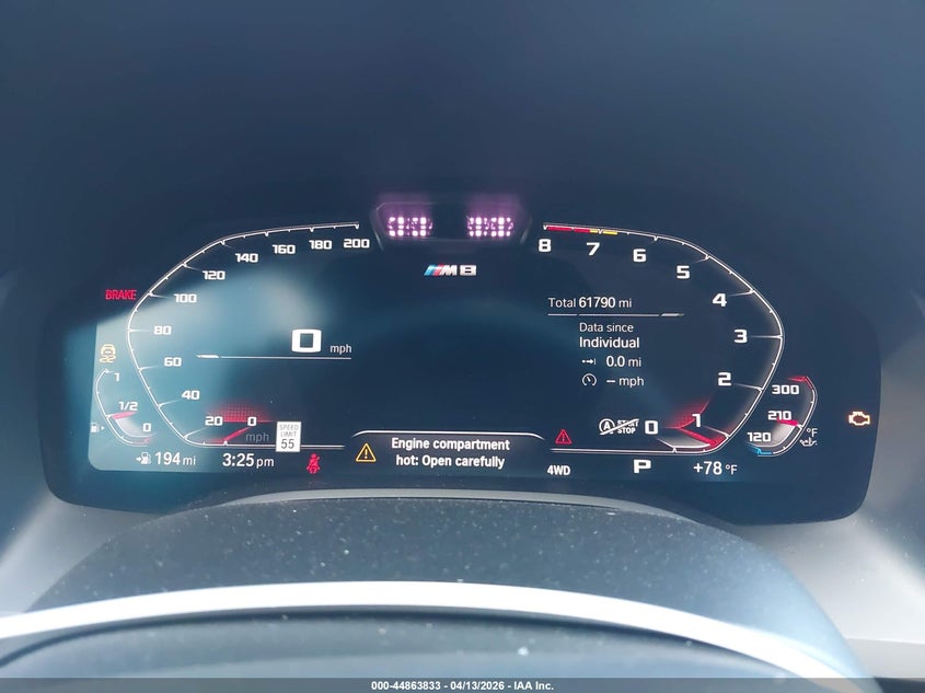 2024 BMW M8 Gran Coupe Competition VIN: WBSGV0C00RCN22532 Lot: 44863833