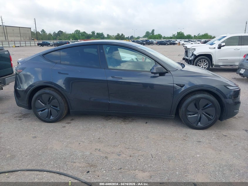 2026 Tesla Model y Premium Rear-Wheel Drive/Standard Rear-Wheel Drive blue Lot 111044863834 Vin 7SAYGDED6TA642231