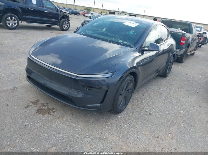 2026 Tesla Model y Premium Rear-Wheel Drive/Standard Rear-Wheel Drive blue Lot 111044863834 Vin 7SAYGDED6TA642231