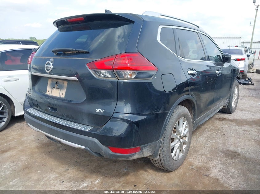 2017 Nissan Rogue 2.5 Sv black Lot 111044863850 Vin KNMAT2MT5HP536005
