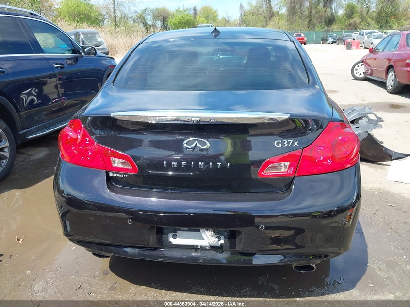 2012 Infiniti G37X VIN: JN1CV6AR7CM682194 Lot: 44863904