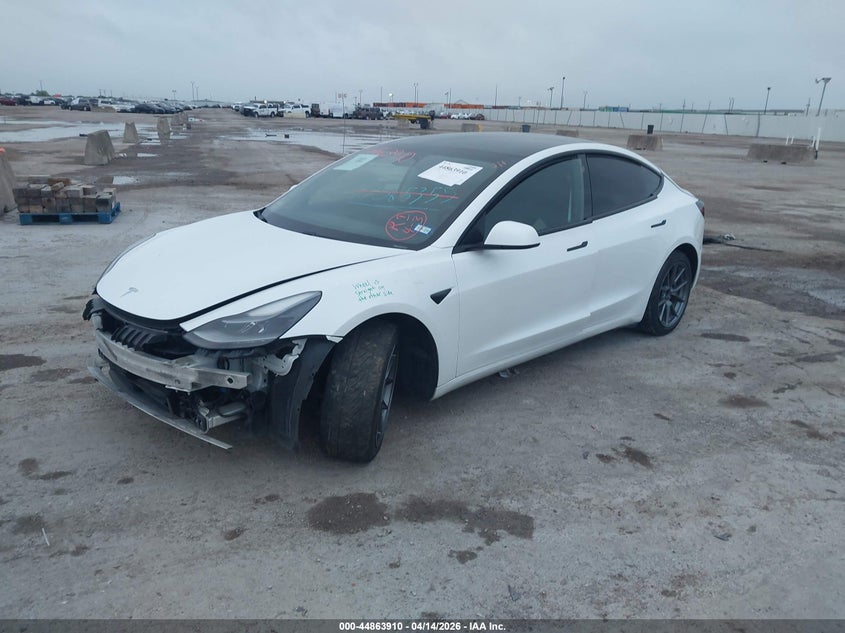 5YJ3E1EB0MF056591 2021 Tesla Model 3 Long Range Dual Motor All-Wheel Drive white