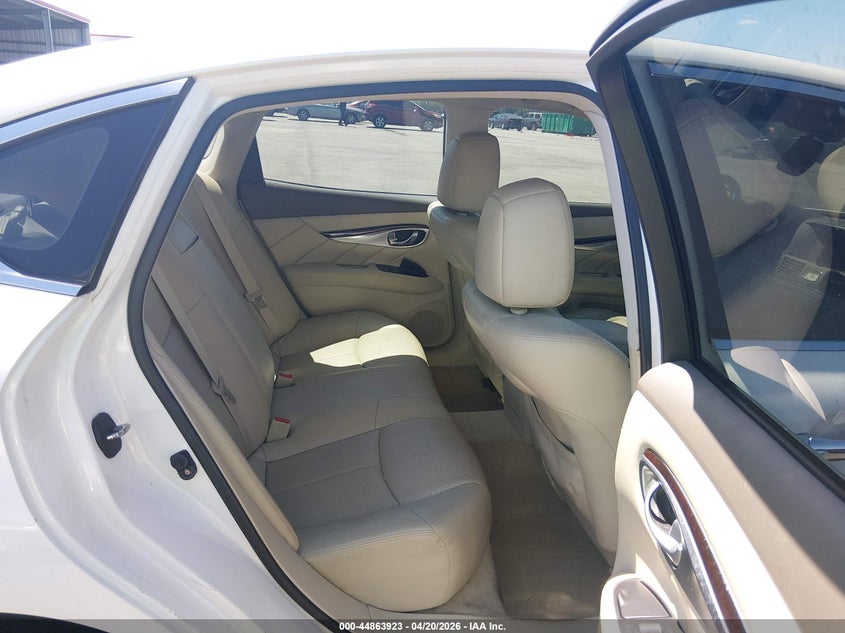 2012 Infiniti M37X VIN: JN1BY1AR8CM393931 Lot: 44863923