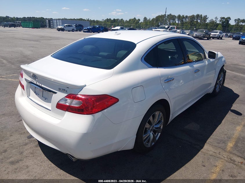 2012 INFINITI M37X auction photo 4