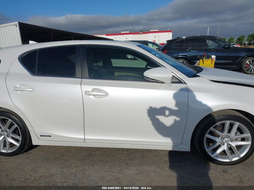 2014 Lexus Ct 200H VIN: JTHKD5BH1E2200649 Lot: 44863951