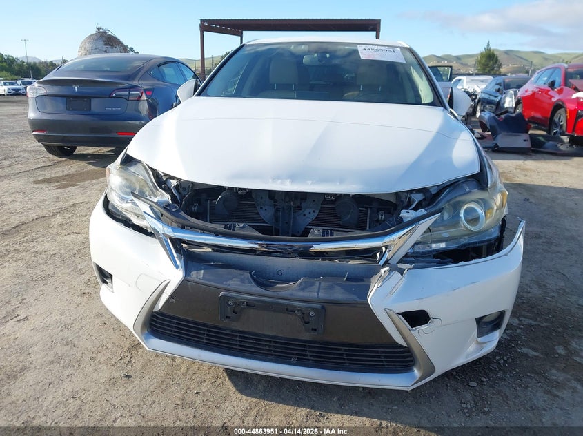 2014 Lexus Ct 200H VIN: JTHKD5BH1E2200649 Lot: 44863951