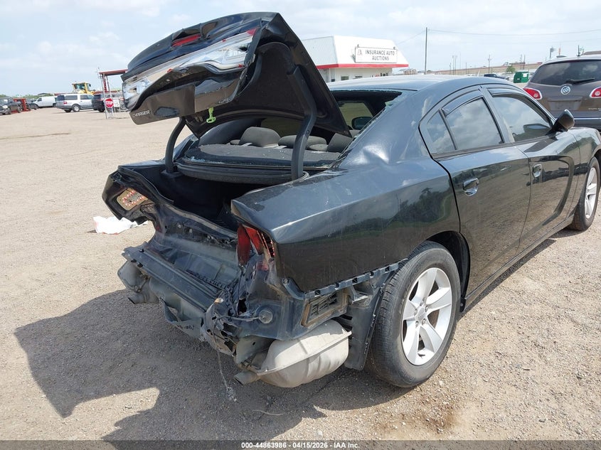 2014 Dodge Charger 3.6 Se black Lot 111044863986 Vin 2C3CDXBG0EH150377