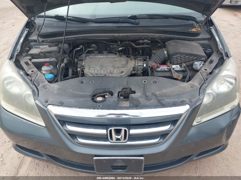 2005 Honda Odyssey Ex-L VIN: 5FNRL38745B053455 Lot: 44863994