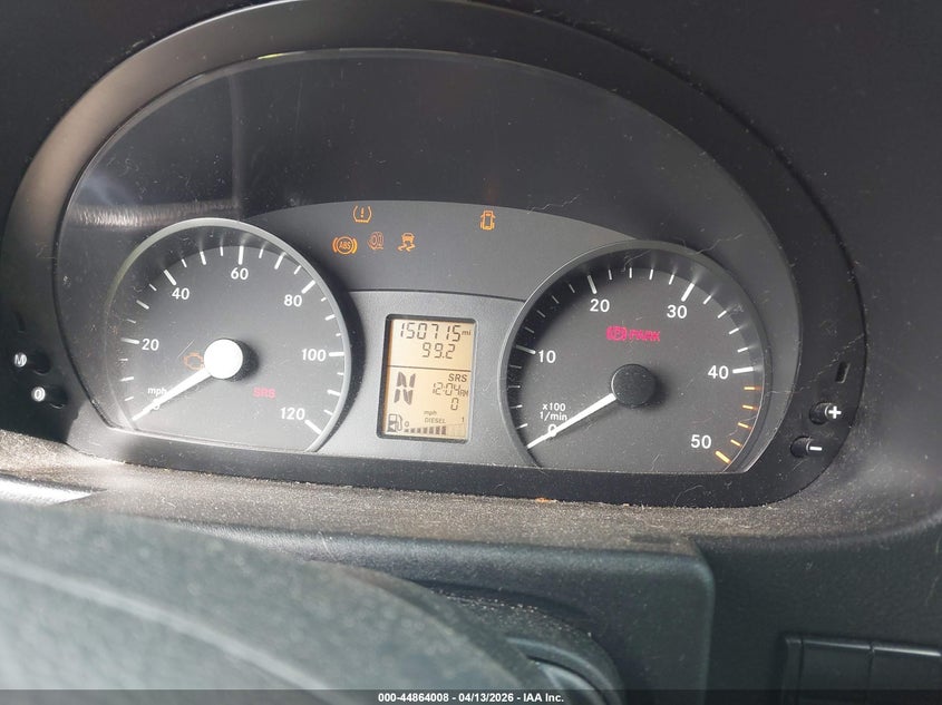 2011 Mercedes-Benz Sprinter 2500 Normal Roof VIN: WDZPE7CC0B5506187 Lot: 44864008