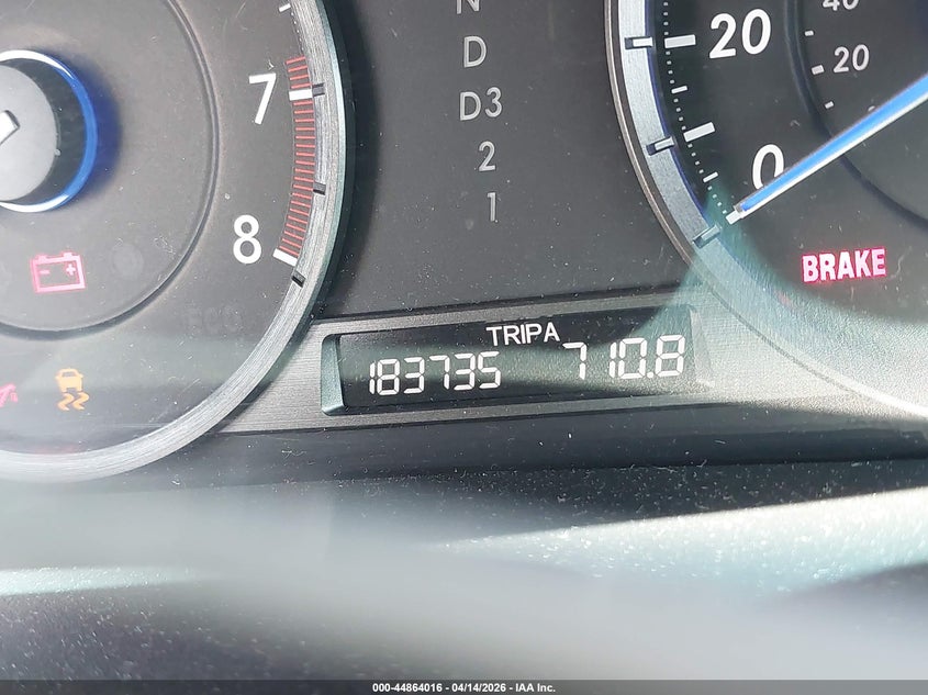 2012 Honda Crosstour Ex-L VIN: 5J6TF2H59CL010417 Lot: 44864016