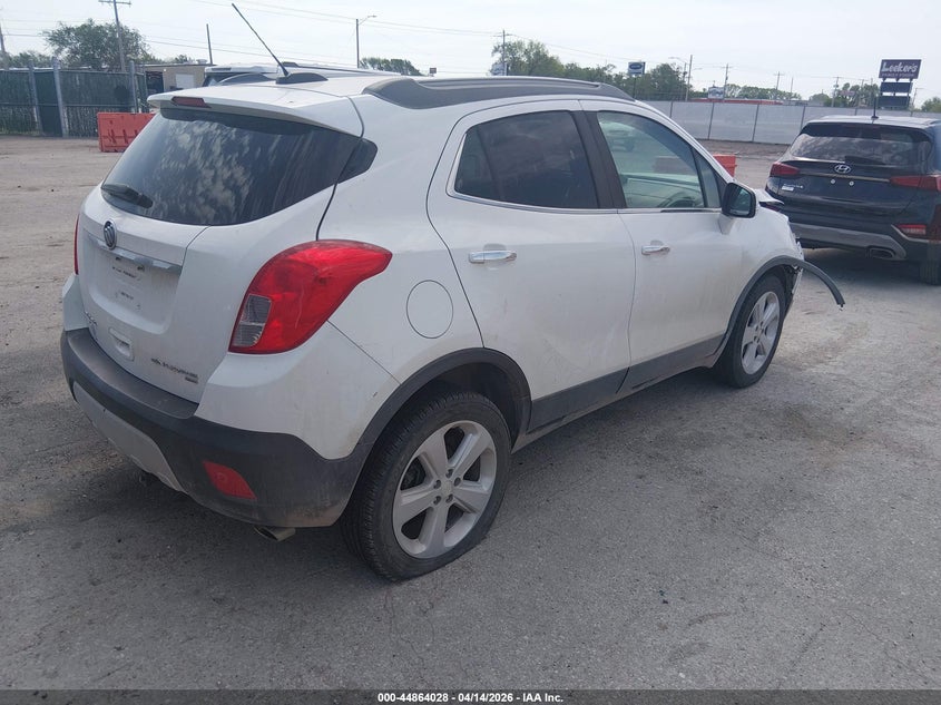 2016 Buick Encore 1.4 white Lot 111044864028 Vin KL4CJESB7GB652628