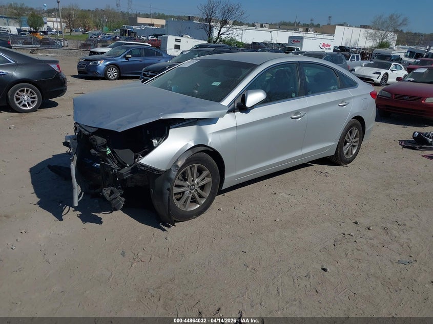 2017 Hyundai Sonata 2.4 Se grey Lot 111044864032 Vin 5NPE24AF6HH440068