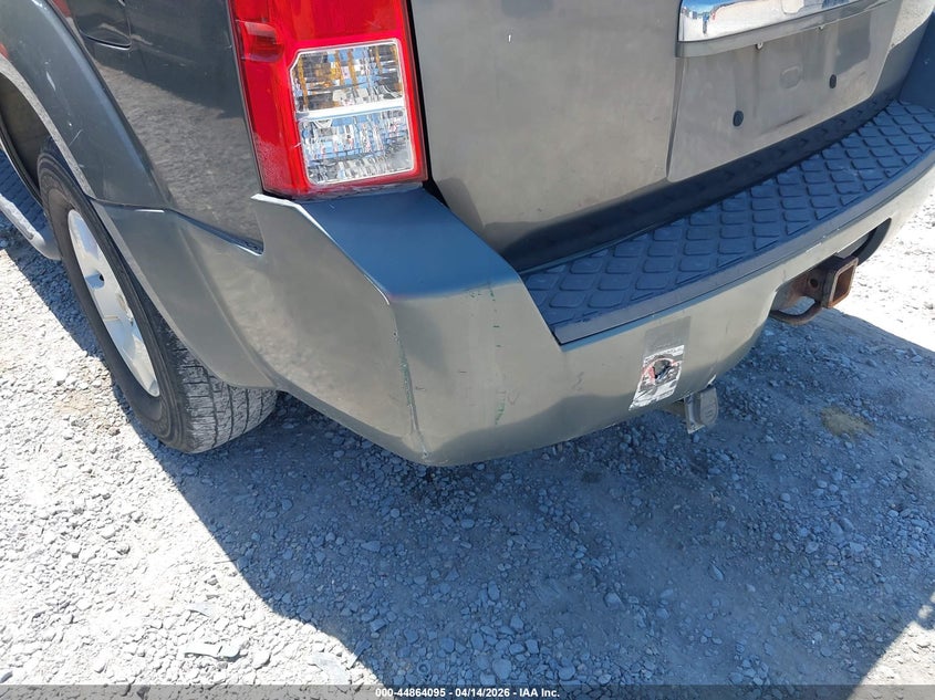 2008 Nissan Pathfinder S VIN: 5N1AR18U08C601275 Lot: 44864095