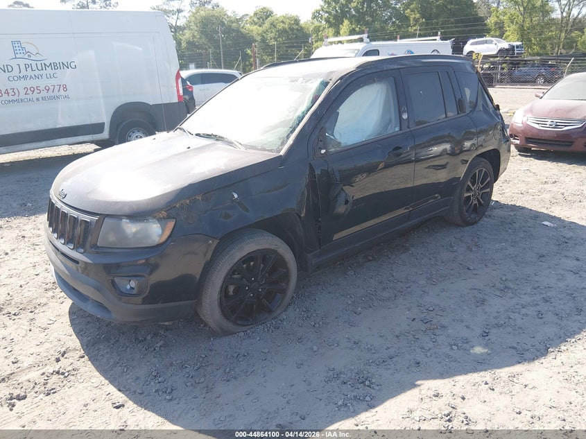 Vin: 1c4njcbaxed887259, lot: 45361411, jeep compass altitude 20142