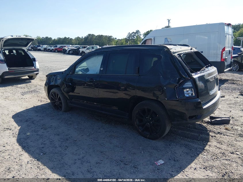 Vin: 1c4njcbaxed887259, lot: 45361411, jeep compass altitude 20143