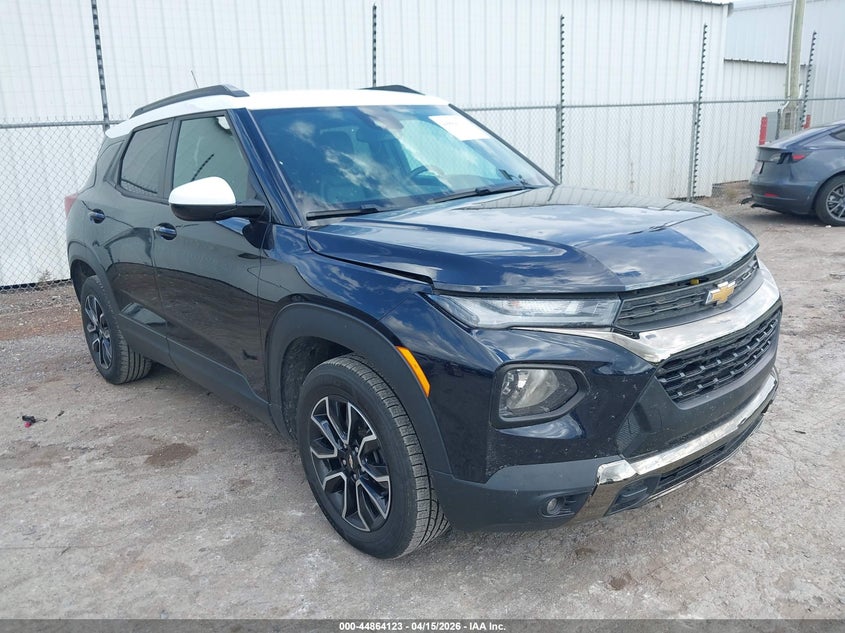 2021 Chevrolet Trailblazer Awd Activ VIN: KL79MSSLXMB052662 Lot: 44864123