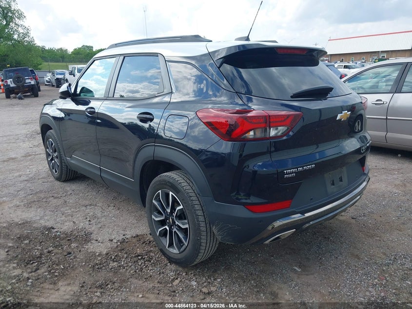 2021 Chevrolet Trailblazer Awd Activ VIN: KL79MSSLXMB052662 Lot: 44864123