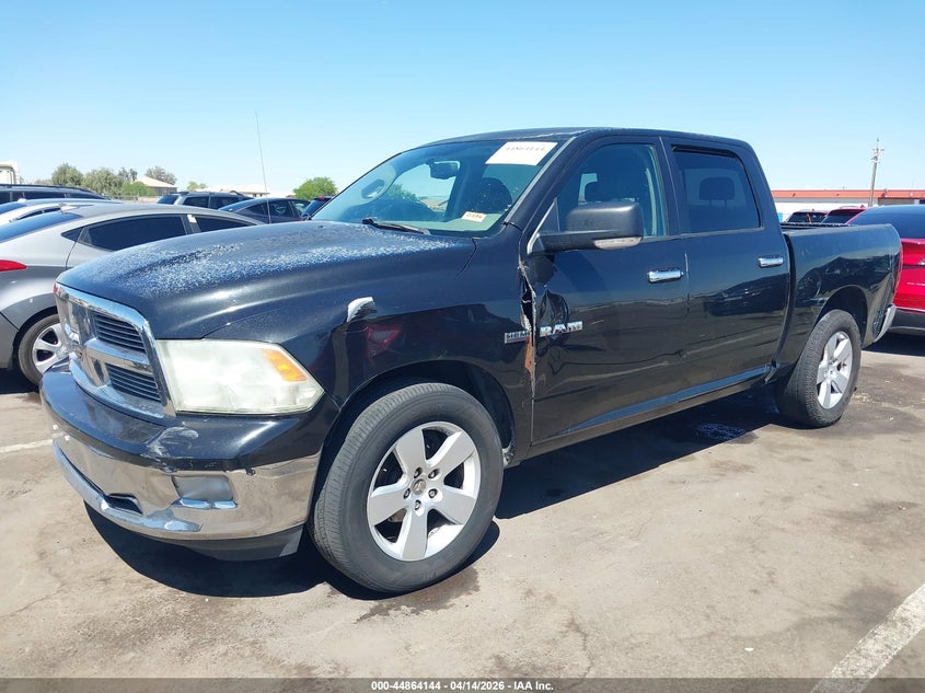 2010 Dodge Ram 1500 Slt/Sport/Trx VIN: 1D7RB1CT2AS196306 Lot: 44864144