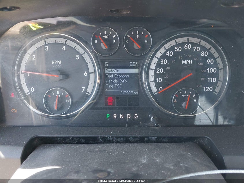 2010 Dodge Ram 1500 Slt/Sport/Trx VIN: 1D7RB1CT2AS196306 Lot: 44864144