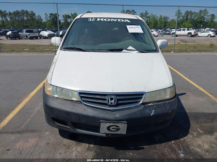 2002 Honda Odyssey Ex-L VIN: 2HKRL180X2H525176 Lot: 44864158