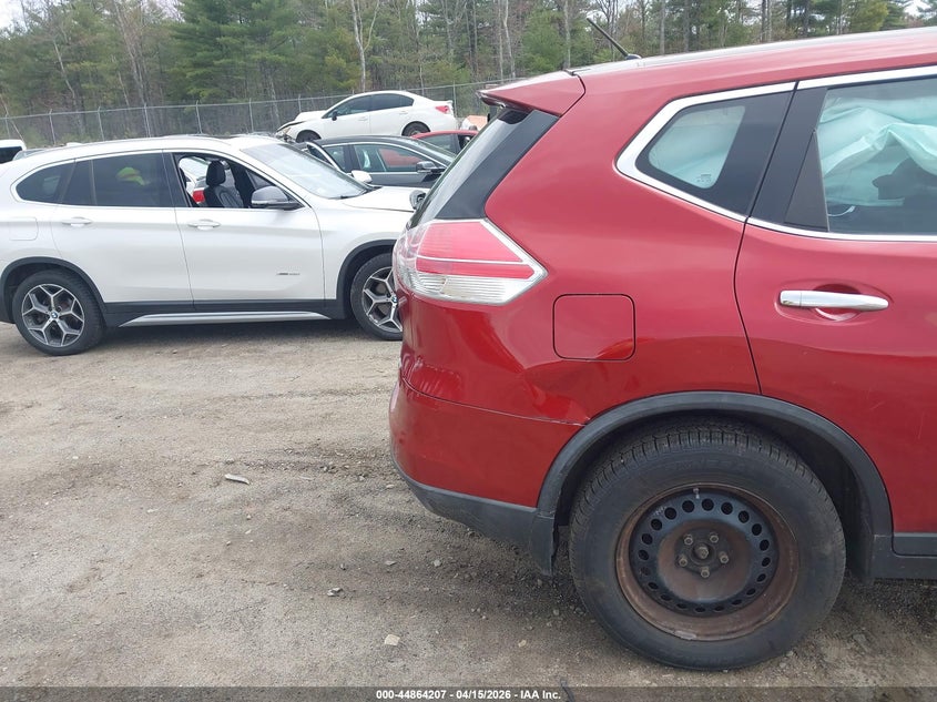 2015 Nissan Rogue S VIN: KNMAT2MV1FP501489 Lot: 44864207