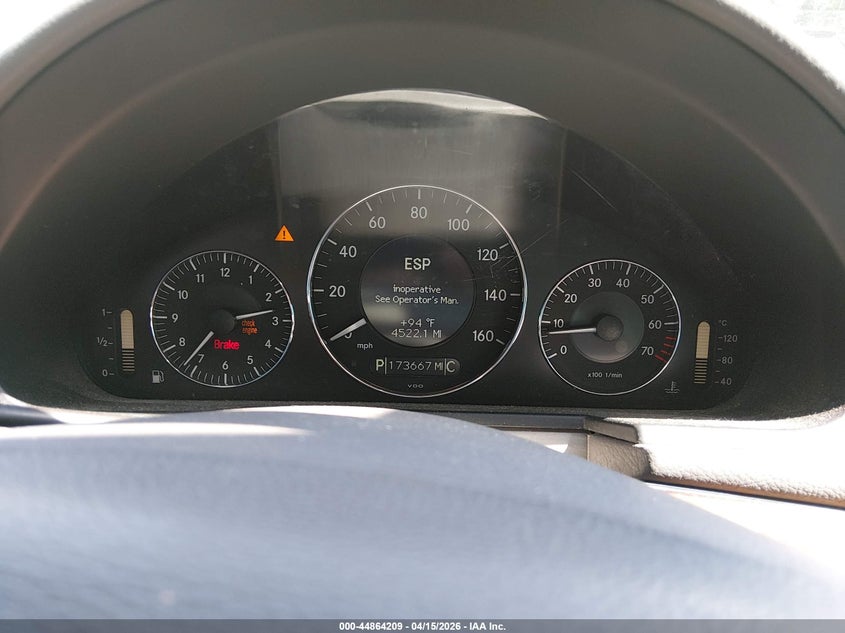 2007 Mercedes-Benz E 350 VIN: WDBUF56X47B070860 Lot: 44864209