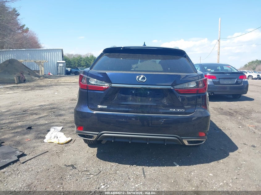 2021 Lexus Rx 350 F Sport Appearance VIN: 2T2SZMDA0MC281894 Lot: 44864212