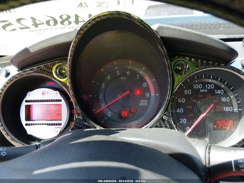 2010 Nissan 370Z VIN: JN1AZ4EH3AM504247 Lot: 44864254