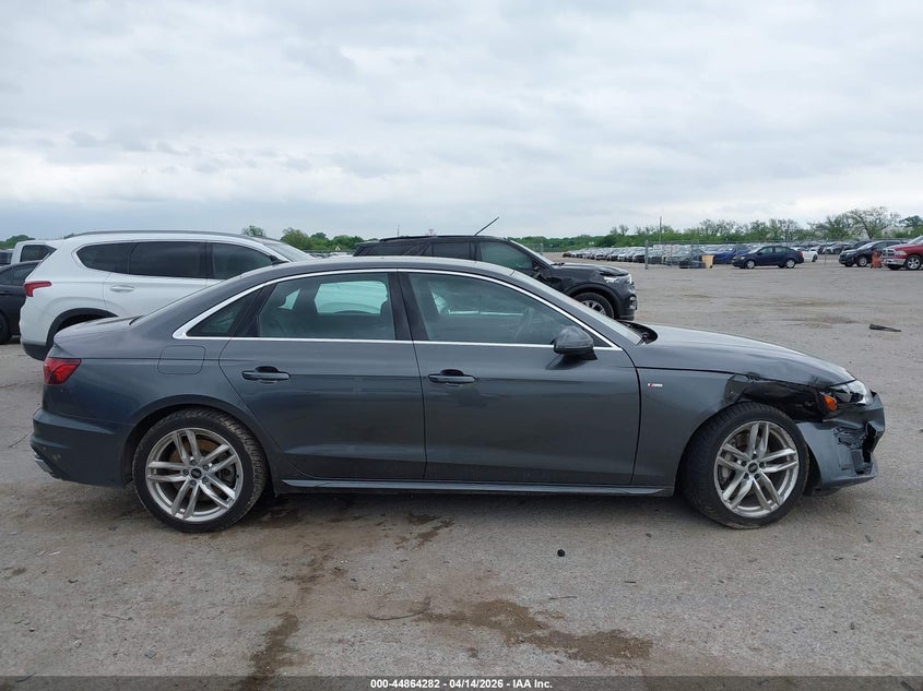 2022 Audi A4 Premium Plus 45 Tfsi S Line Quattro S Tronic VIN: WAUEAAF4XNN014319 Lot: 44864282