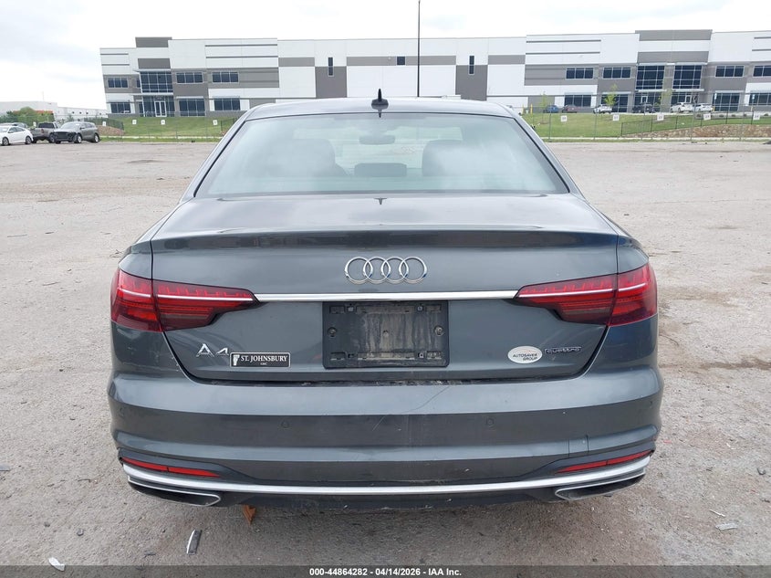 2022 Audi A4 Premium Plus 45 Tfsi S Line Quattro S Tronic VIN: WAUEAAF4XNN014319 Lot: 44864282