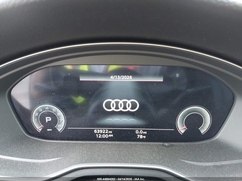 2022 Audi A4 Premium Plus 45 Tfsi S Line Quattro S Tronic VIN: WAUEAAF4XNN014319 Lot: 44864282
