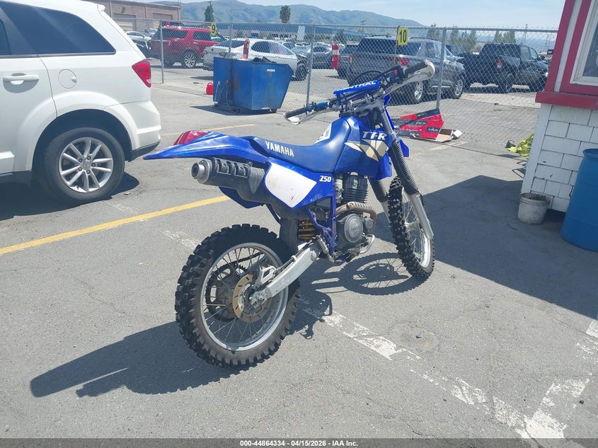 2002 Yamaha Tt250 Rl VIN: JYACG07Y92A000673 Lot: 44864334