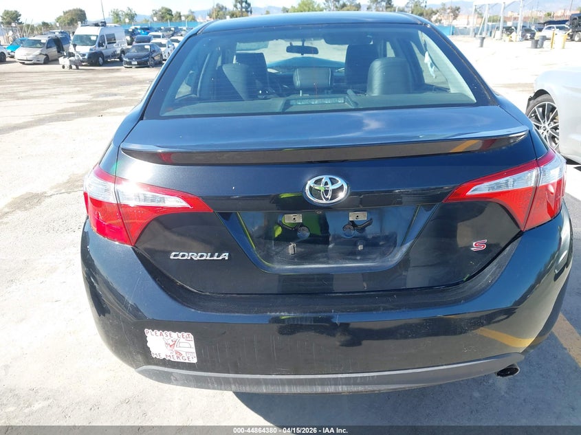 2016 Toyota Corolla S Plus VIN: 5YFBURHE8GP477938 Lot: 44864380