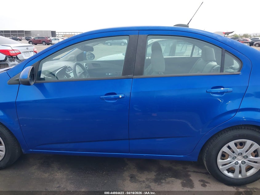2017 CHEVROLET SONIC SEDAN 1.8L I-4 DOHC, VVT, 138HP