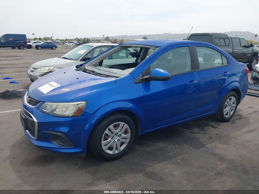 2017 CHEVROLET SONIC SEDAN 1.8L I-4 DOHC, VVT, 138HP