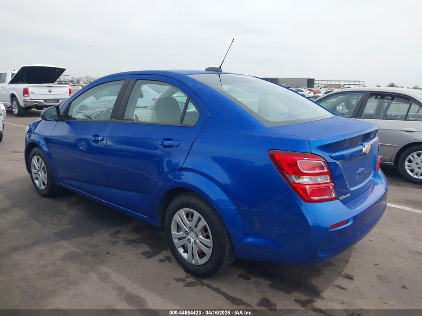 2017 CHEVROLET SONIC SEDAN 1.8L I-4 DOHC, VVT, 138HP
