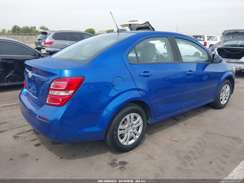 2017 CHEVROLET SONIC SEDAN 1.8L I-4 DOHC, VVT, 138HP